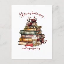 Eu gosto dos meus livros picantes e da minha gelad