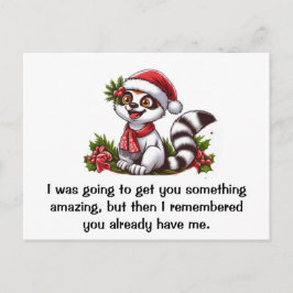 Cartão Postal Eu ia te dar algo incrível