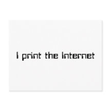Eu impressão a Internet