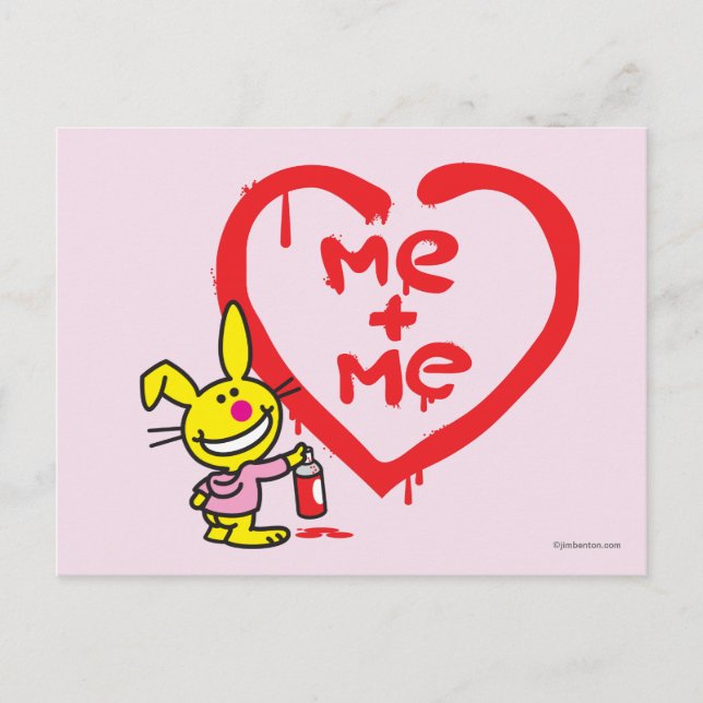 Cartão Postal Eu + Me (Frente)