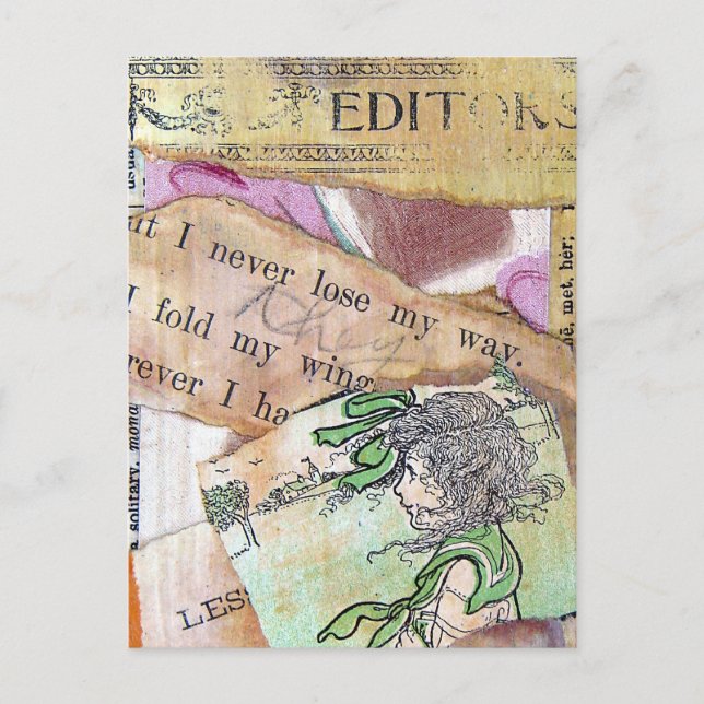 Cartão Postal Eu nunca perderei meu caminho ATC (Frente)