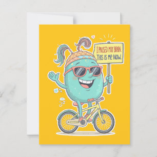 Cartão Postal Eu Pausei Meu Cérebro - Este Sou Eu Agora!