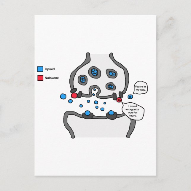 Cartão Postal Eu poderia antagonizá-lo (Frente)