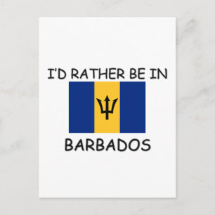 Cartão Postal Eu preferencialmente em Barbados