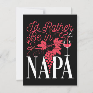 Cartão Postal Eu Preferencialmente em Napa