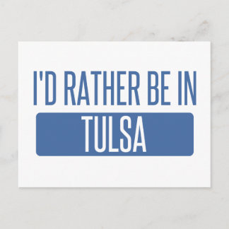 Cartão Postal Eu preferencialmente em Tulsa