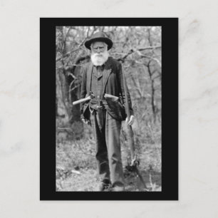 Cartão Postal Eu Preferiria Estar Caçando, 1904