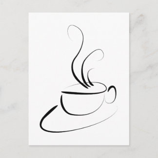 Cartão Postal Eu Quero Café