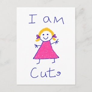 Cartão Postal Eu Sou Bonita