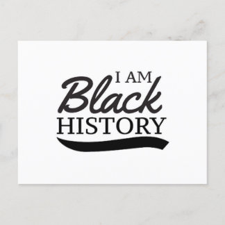 Cartão Postal eu sou história negra