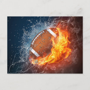Cartão Postal Eu sou TODA SOBRE O FUTEBOL