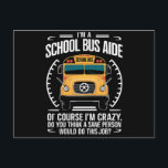 Cartão Postal Eu sou um ônibus escolar, perto da escola.<br><div class="desc">Eu sou um ônibus escolar,  perto da escola.</div>