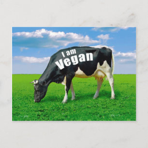 Cartão Postal Eu sou vegano