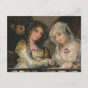 Cartão Postal Eu também tatuagens #MeToo