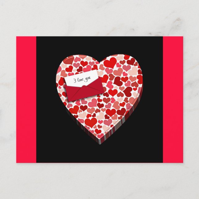 Cartão Postal Eu Te Amo (Frente)