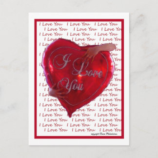 Cartão Postal Eu Te Amo