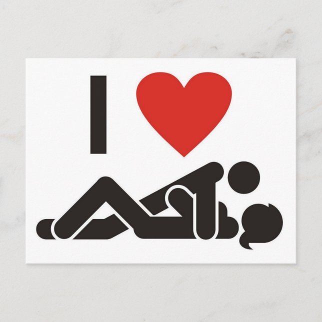 Cartão Postal Eu Te Amo (Frente)