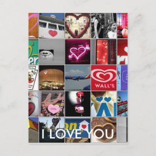 CARTÃO POSTAL EU TE AMO