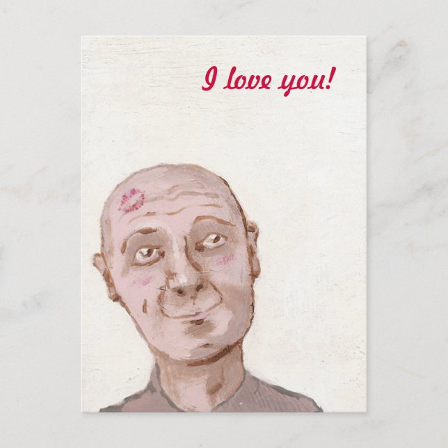 Cartão Postal Eu te amo! (Frente)