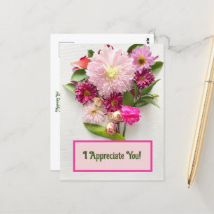 Cartão Postal Eu Te Aprecio!