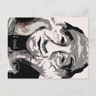 Cartão Postal Eu te mando um sorriso