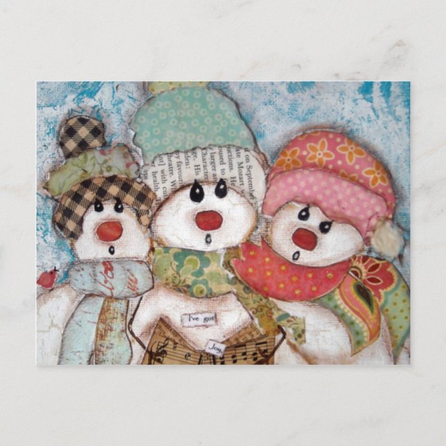 Cartão Postal Eu tenho alegria, alegria, alegria, alegria no meu (Frente)