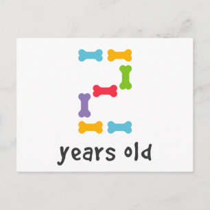 Cartão Postal Eu tenho dois anos