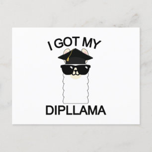 Cartão Postal Eu Tenho Meu Dipllama