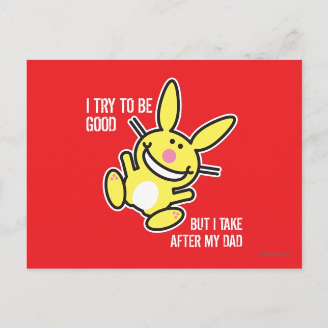 Cartão Postal Eu Tiro Depois Do Meu Pai (Frente)