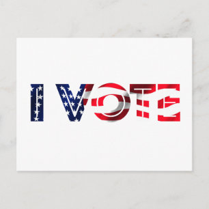 Cartão Postal Eu Voto