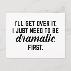 Cartão Postal Eu Vou Superar