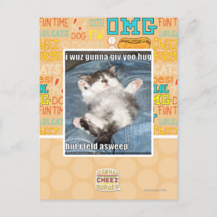 Cartão Postal Eu vou te dar um abraço