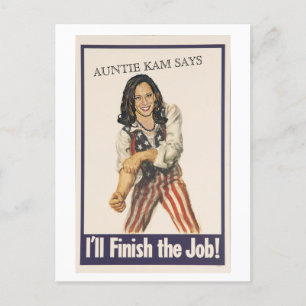 Cartão Postal Eu vou terminar o trabalho!