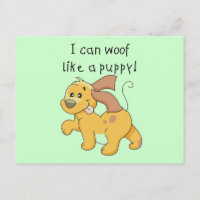 Eu Woof gosto do camiseta e dos presentes de um