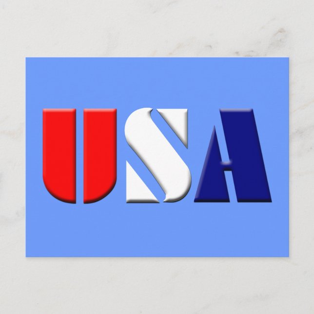 CARTÃO POSTAL EUA (Frente)