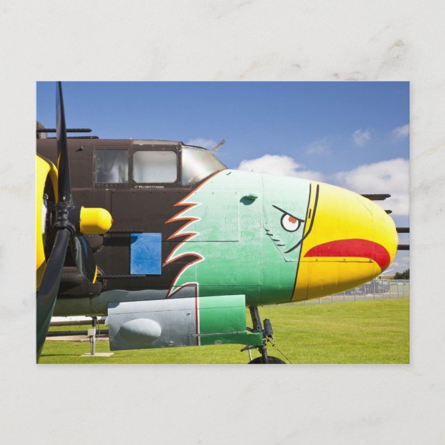 Cartão Postal EUA, Alabama, Mobile. Parque Memorial do Batalhão, (Frente)