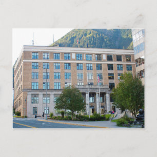 Cartão Postal EUA - Alaska - Juneau - Capital Building