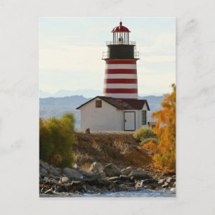 Cartão Postal EUA, Arizona, Lago Havasu. Vista do Ocidente