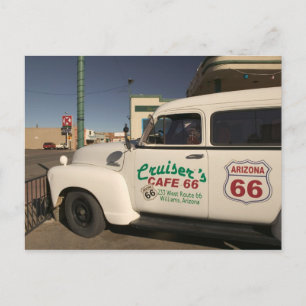 Cartão Postal EUA, Arizona, Williams: Cruisers Cafe 66 Antigo