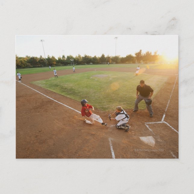 Cartão Postal EUA, Califórnia, Ladera Ranch, rapazes (10-11) (Frente)