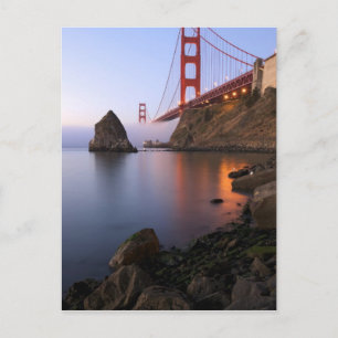 Cartão Postal EUA, Califórnia, São Francisco. Golden Gate