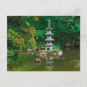 Cartão Postal EUA, Califórnia. Vista de um lago
