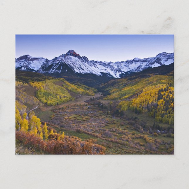 Cartão Postal EUA, Colorado, Montanhas Rochosas, San Juan (Frente)