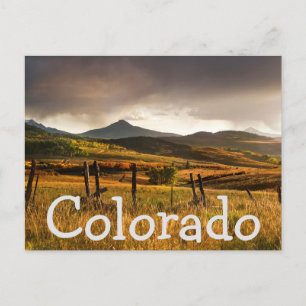 Cartão Postal EUA, Colorado, Montanhas San Juan