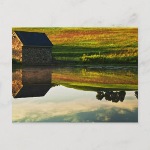 Cartão Postal EUA, Delaware, Wilmington. Pedra de pedra na borda