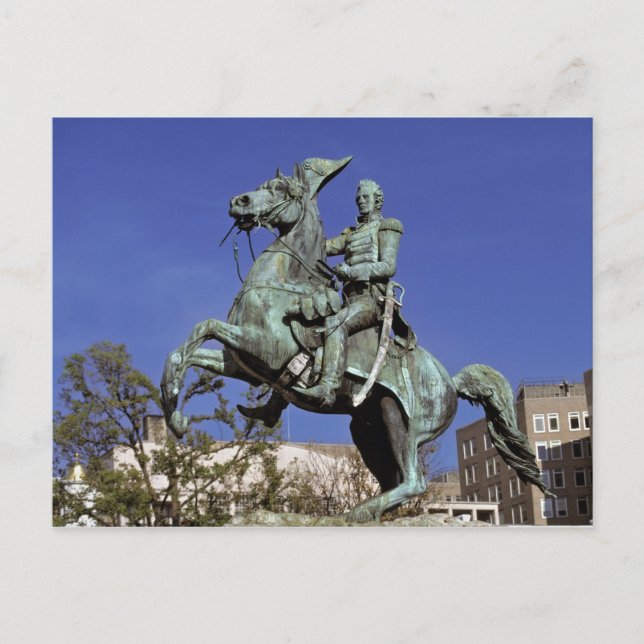 Cartão Postal EUA, distrito de Columbia. O triunfantes, (Frente)