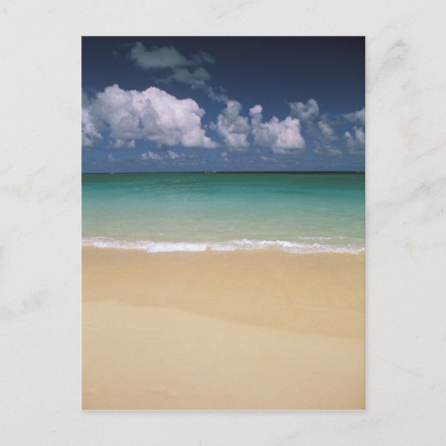 Cartão Postal EUA, Havaí. Cena de praia (Frente)