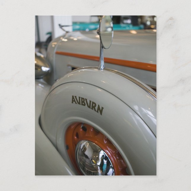 Cartão Postal EUA, Indiana, castanho-aloirado: (Frente)