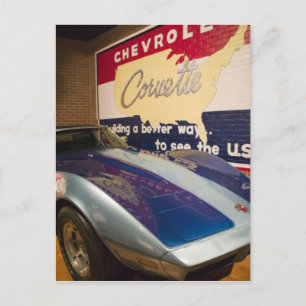 Cartão Postal EUA, Kentucky, Boliche Green: Corvette 2