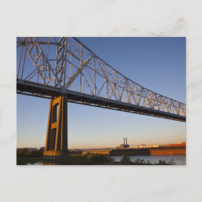 Cartão Postal EUA, Louisiana, Nova Orleans. Novo 2 Maior (Frente)